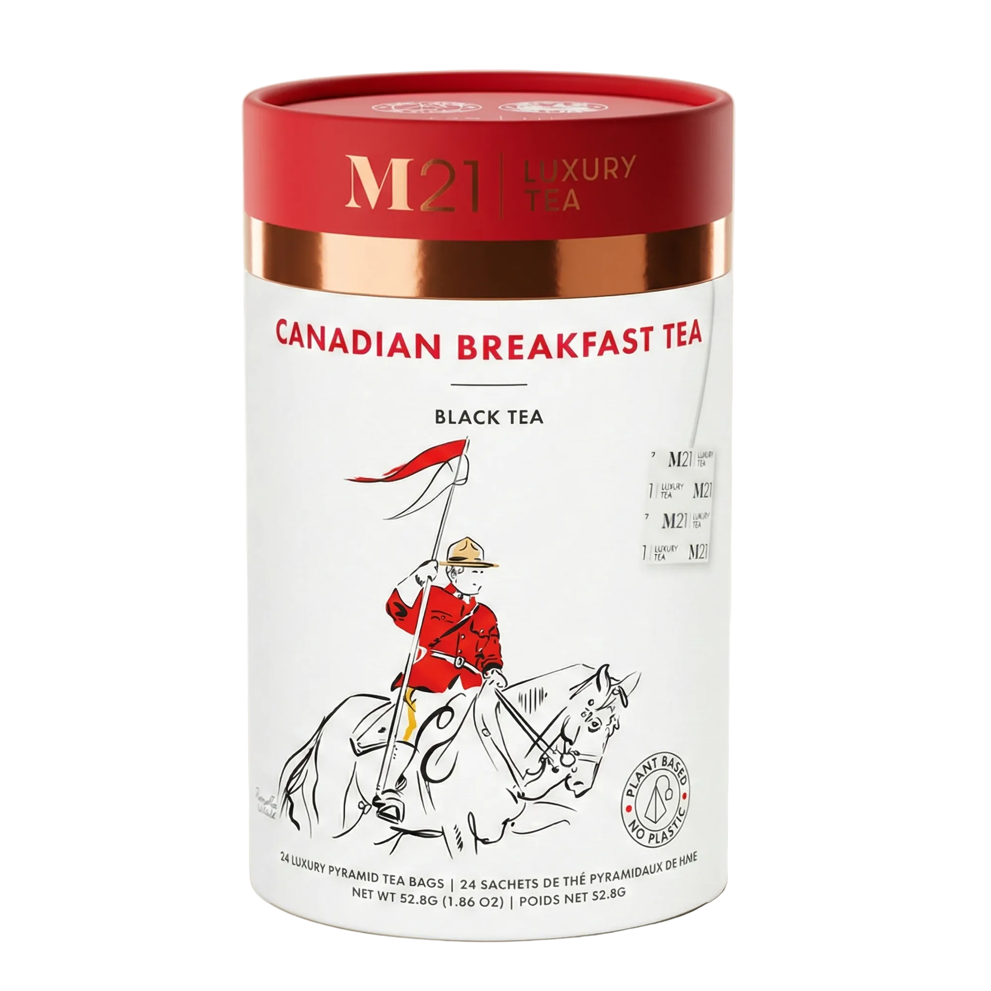 Canadian Breakfast Luxury Black Tea | 24ct