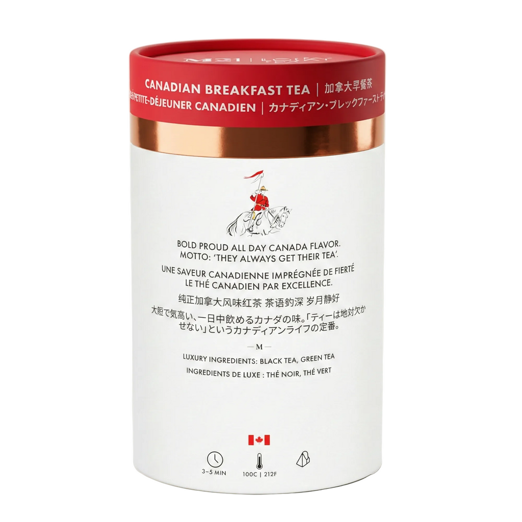 Canadian Breakfast Luxury Black Tea | 24ct