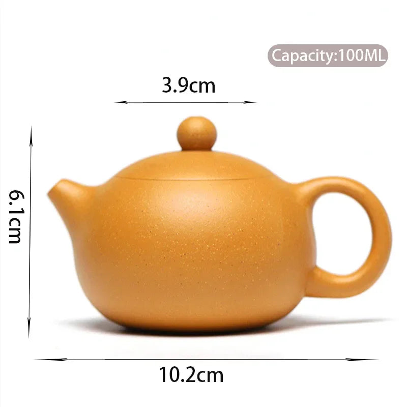 100ml Yixing Purple Clay Teapot