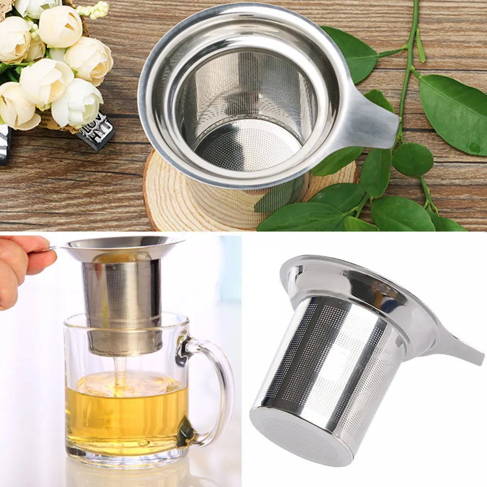 Reusable Mesh Tea Infuser for Mugs & Pitchers