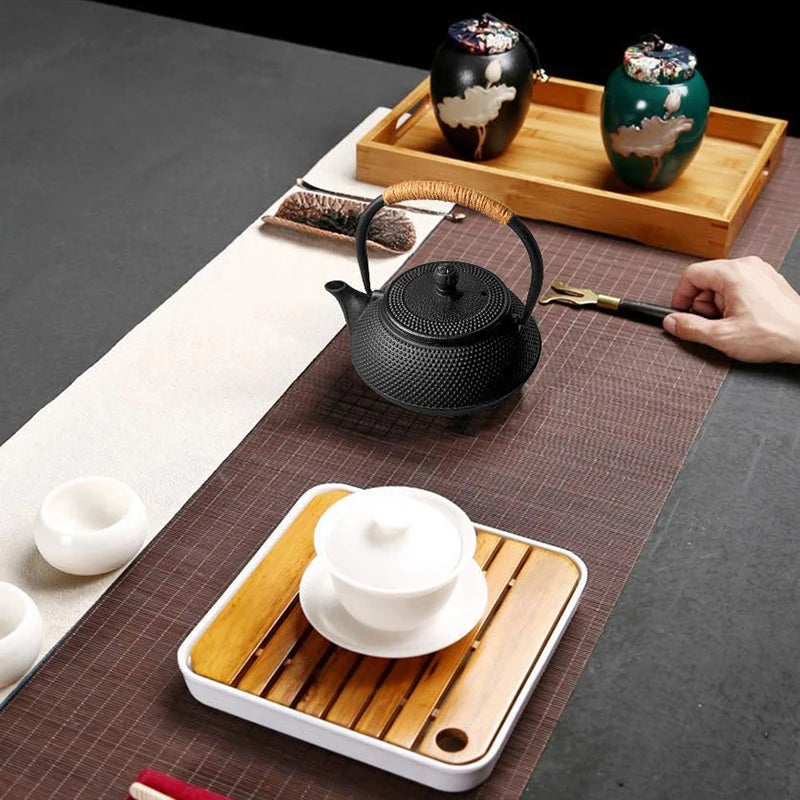 Japanese Cast Iron Teapot with Infuser