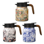 1000ml Vintage Floral Tea Kettle