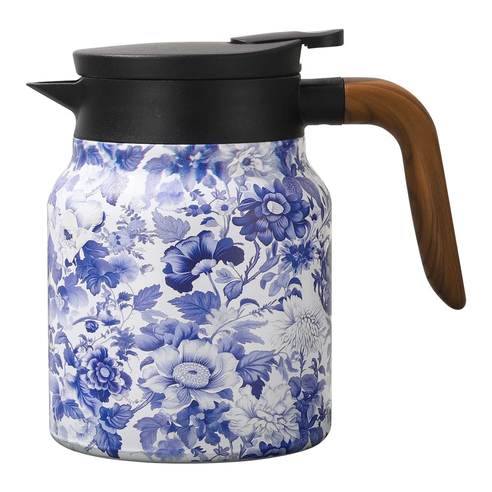 1000ml Vintage Floral Tea Kettle